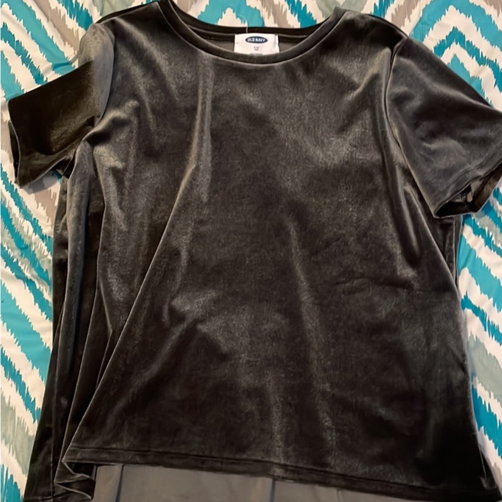 Beans new old may suede top. Size 16
